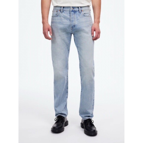 Madewell Selvedge Kaihara Denim Jeans Mens 30 30 1991 Straight Leg Kentfield New - Picture 3 of 16